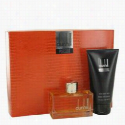 Dunhill Pursuit Giftset By Alfred Dunhill Gify Set For M En Includes 2.5 Oz Eau De Toileette Pray + 5 Oz After Shave Healing