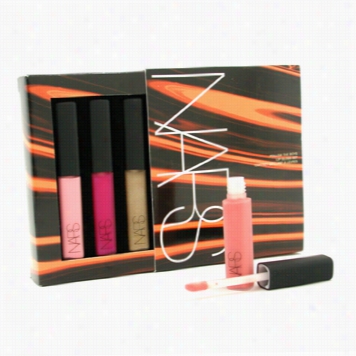 Follow The Boys Lip  Gloss Set (4x Mini Lip Gloss)