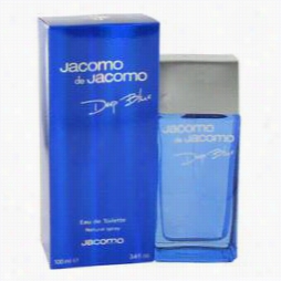 Jacomo Deep Blue Cologne By Jacomo, 3.4 Oz Eau De  Toilette Spray Fod Men