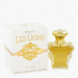 Les Lions Perfume By Jeanne Arthes, 3.4 Oz Eau De Parfum Spray For Women