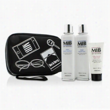 Men In Berry Set: Toner 100ml + Emulsion 1 00ml + Suncream Spf50 50ml