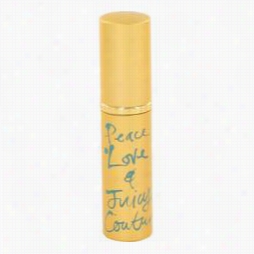 Peace L0ve & Juicy Couture Mini By Juicy Couture, .13 Oz Mini Edp Spray For Wmen