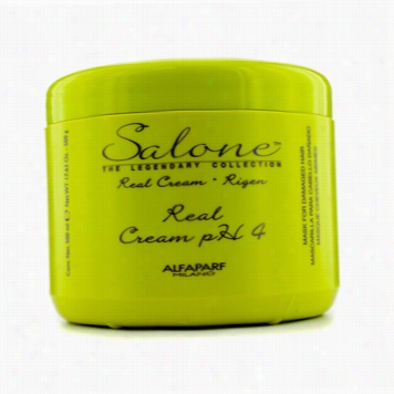 Salone The Legendary Collection Rigen Real Cream Ph 4 Repair Mask (for Damaged Hair)