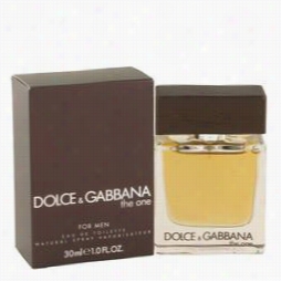 The One Cologne By Dolce & Gabbana, 1 Oz Eau De Toilette Spray For Men