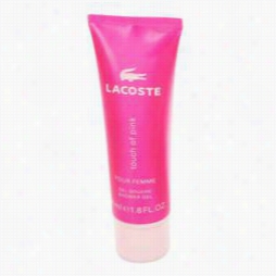 Touch Of Pink Shower Gel By Lacoste, 1.6 Oz Shower Gel Forr Women