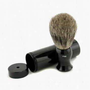 Travel Brush Fine With C Anister - Black