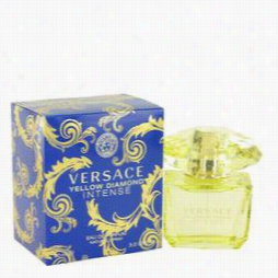 Vefsace Yelolw Diamond  Intense Pefume By Versace, 3 Oz Eau De Parfum Spray For Women