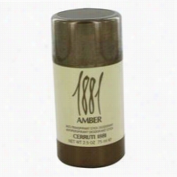 1881 Amber Deod Orant By Nino Cerruti, 2.5 Oz Deodorant Stick For Men