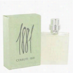 1881 Cologne By Nino Cerruti, 3.3 Oz Eau  De Toilette Sprat For Men