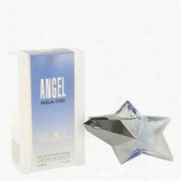 Angel Aqua Chic Perfume By Thierry Mugler, 1.7 Oz Light Eau De Toilette Spray For Women