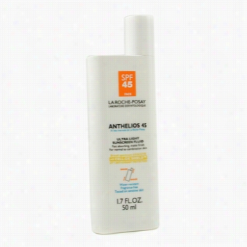 Anthelios 45 Ultra Illumine Sunscreen Fluid For Face ( N/c Skin )