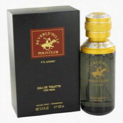 Beverly Hills Polo C1ub Classic Cologne At Bever1y Fragarnces, 3.4 Oz Eau De Toilette Spray For Men