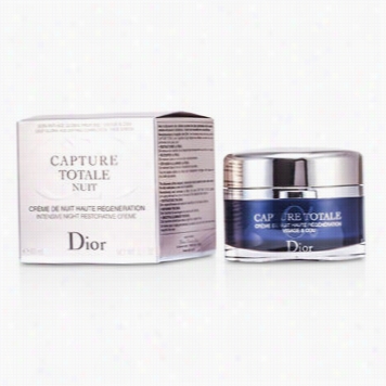 Captuer Totale Nui Intensive Night Restoartive Creme (rechagreable)