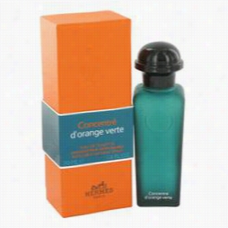 Eau D'orange Verte Perfume By Hermes, 1.6 Oz Eau De Toilette Spray Concentre Refillable (unisex) For Wmoen