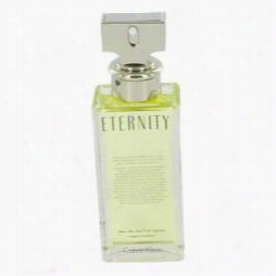 Eternityperfume By Calvin Klein, 3.4 Oz Eau De Parfum Spray (tester) For Women