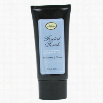 Facial Scrub - Peppermint Essential Oil ( For Sentient Skin )