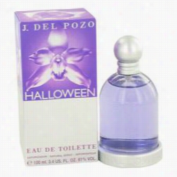 Halloween Fragrance By Jesus Del Pozo, 3.4 Oz Eau De Toieltte Sprayy For Women