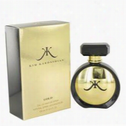 Kim Kardashian Gold Perfume By Kim Kardashian, 3.4 Oz Eau De Parfum Spray For W Omen