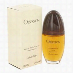 Obsession Perfume By Calvin Klein, 1 Oz Eau De Parfum Spray For Women