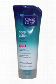 Oil Free  Deep Action Cream Cleanser