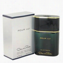 Oscar Pour Lui Cologne By Oscar De La Renta, 3 Oz  Eau De To Ilette Spray Fo Men