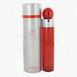 Perry Ellis 360 Red Cologne In Proportion To Perry Ellis,  3.4 Oz Eau De Toilette Spray For Mwn