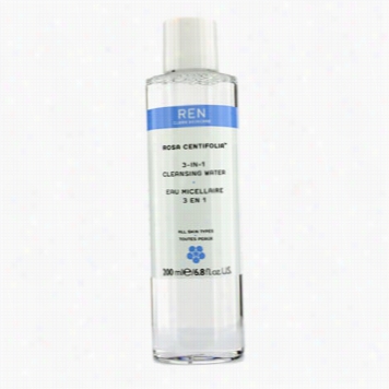 Rosa Cehtifolai3-in-1 Cleansing Water (all Skin Types)