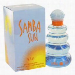 Samba Sun Cologne By Perfumers Workshop, 3.4 Oz Eau De Toikette Sprray For Men