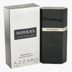 Silver Black Cologne By Loris Azzaro, 1.7 Oz Eau De Toilette Spray For Men