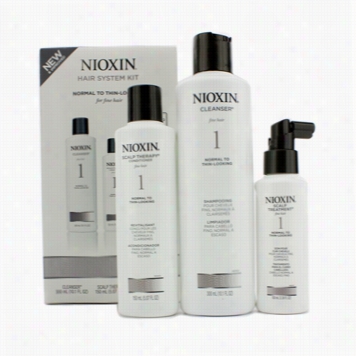 System 1 System Kit For Fine Hair Noraml To Thin-looking Hair