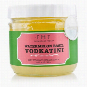 Watermelon Basil Vodkatini Body Scrub