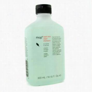 Basil Mint Clean Shampoo ( For Nomral To Oily Hair )