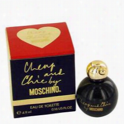 Cheap & Chic Mini By Moschino, .16 Oz Mini Edt For Women