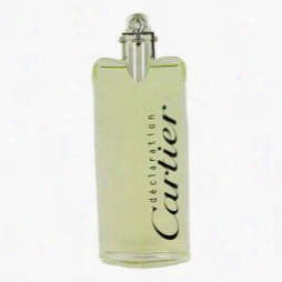 Declaration Cologne By C Artier, 3.3 Oz Eau De Toilette Spray (tester) For Men