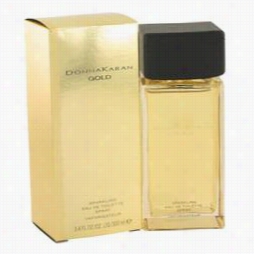 Donna Karan Gold Sparkling Perfume By Donna Karan, 3.4 Oz Eau De Toilette Spray For Women