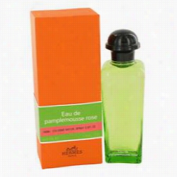 Eau De Pamplemousse Rose Perfume By Hermes, 3.3 Oz Eau De Colognr Spray For Women