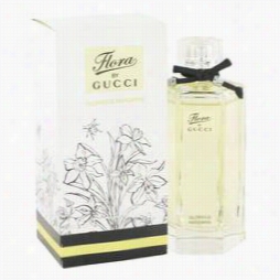 Flora Glorious Mandarin Perfume By Gucci, 3.4 Oz Eau  De Toiltte Spray For Women