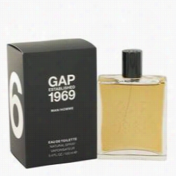 Gap 1969 Cologne By Gap, 3.4 Oz Eau Det Oilette Spray Foor Men