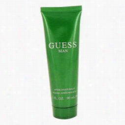 Guess (new) After Shave Balm By Guess, 3.4 Oz After Shave Balm For Men