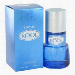 Kanon Kkool Cologne Along Kanon, 3.4 Oz Eau De Toilette Spray For Men
