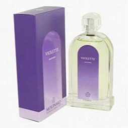 Les Fleurs Violette Perfume By Molinard, 3.3 Oz Eau De Toilette Spray For Women