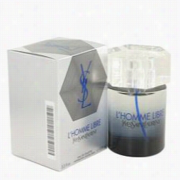 L'homme Libre Cologne By Yves Ssaint Laurent , 3.3 Oz Eau De  Toilette Spray For Men