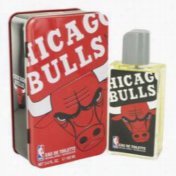 Nba Bulls Cologne By Air Val International, 34. Oz Eau De Toil Ette Spray (metal Cae) For Men