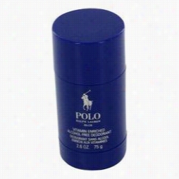 Polo Blue Deodorant By Ralph Lairen, 2.6 Oz Deodorant Stick Forr Men