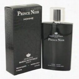 Prince Noir Cologne By Marina De Bourbon, 3.3 Oz Eau De Toilette Spray For Men