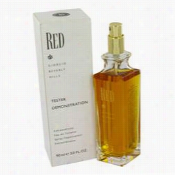 Red Perfume By Giorgio Beverly Hills, 3 Oz Eau De Toilette Sptay (tester) For Women