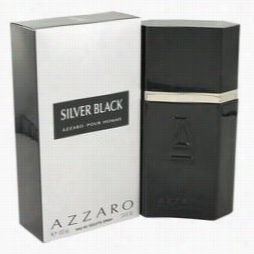 Silver Black Cologne By Loris Azazro, 3. 4oz  Eau De Toilette Spray For Men