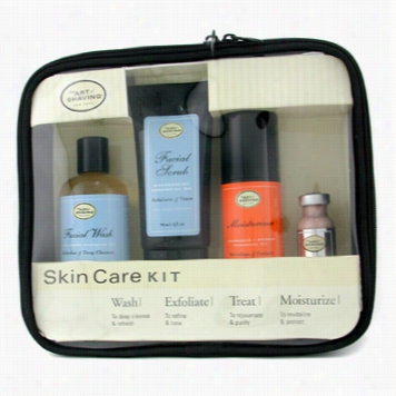 Skincare Kit ( For Sensitie Skin ): Fa Cial Wash + Facial Scrub + Moisturizer + After Shave Mask