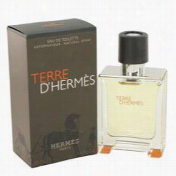 Terre D'herme S Cologne By Hermes, 1.7 Oz Eau De Toilette Spray For Men