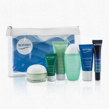 Travel Set: Blue Therapy Serum + Aquasource Choice Part + Clleanser + Toning Lotion + Nuit Jelly + Deeep Serum + Bag